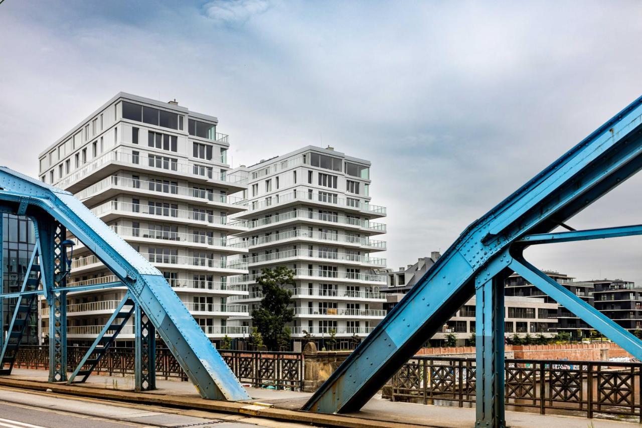 Luksus W Centrum Nad Odra Wrocław Eksteriør bilde