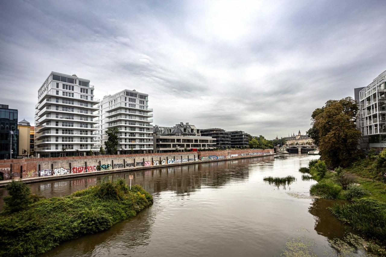 Luksus W Centrum Nad Odra Wrocław Eksteriør bilde
