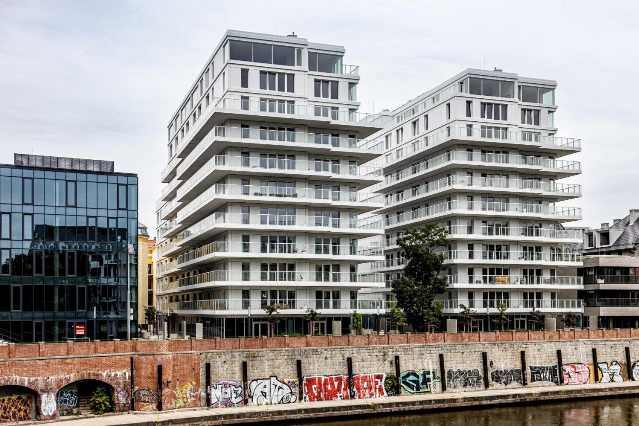 Luksus W Centrum Nad Odra Wrocław Eksteriør bilde